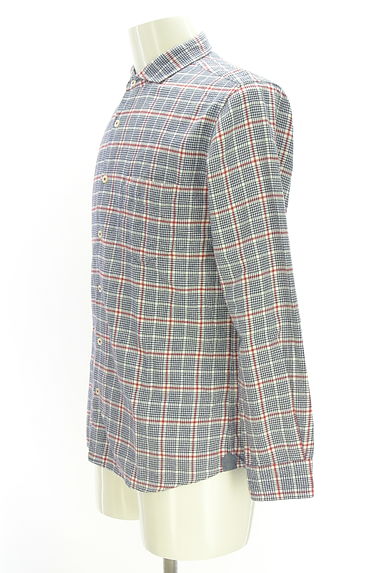 MEN'S MELROSE（メンズメルローズ）の古着「チェックシャツ（カジュアルシャツ）」大画像３へ