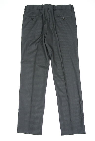 クリックで大画像表示 MEN'S MELROSE(メンズメルローズ)の古着「ピンストライプテーパードパンツ(パンツ)」大画像2へ