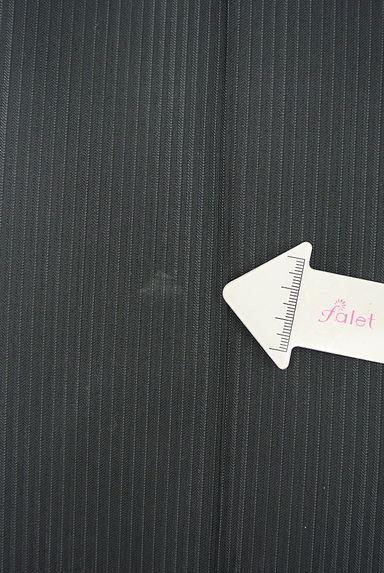 クリックで大画像表示 MEN'S MELROSE(メンズメルローズ)の古着「ピンストライプテーパードパンツ(パンツ)」大画像4へ