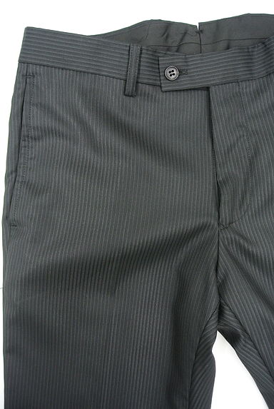 クリックで大画像表示 MEN'S MELROSE(メンズメルローズ)の古着「ピンストライプテーパードパンツ(パンツ)」大画像5へ