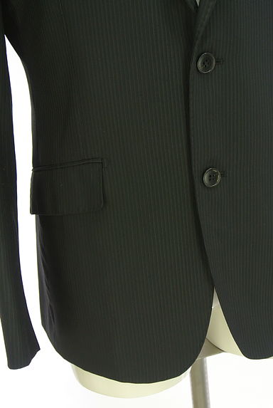 MEN'S MELROSE（メンズメルローズ）の古着「ピンストライプテーラードジャケット（ジャケット）」大画像５へ