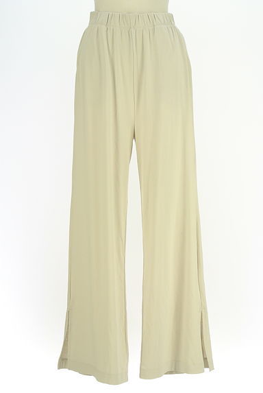 クリックで大画像表示 AZUL BY MOUSSY(アズールバイマウジー)の古着「スリットストレートパンツ(パンツ)」大画像1へ