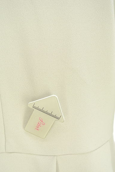 OPAQUE.CLIP（オペークドットクリップ）の古着「ストレッチペプラムブラウス（カットソー・プルオーバー）」大画像５へ