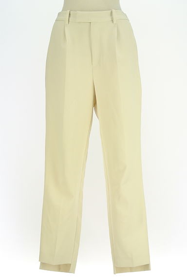 OPAQUE.CLIP（オペークドットクリップ）の古着「センタープレステーパードパンツ（パンツ）」大画像１へ