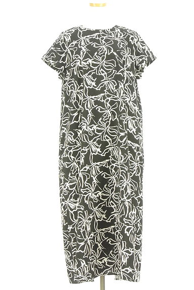 クリックで大画像表示 OPAQUE.CLIP(オペークドットクリップ)の古着「リゾート花柄ロングワンピース(ワンピース・チュニック)」大画像1へ