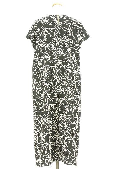 クリックで大画像表示 OPAQUE.CLIP(オペークドットクリップ)の古着「リゾート花柄ロングワンピース(ワンピース・チュニック)」大画像2へ