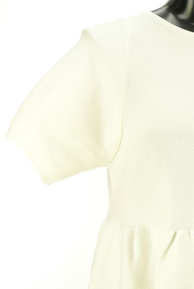 SENSE OF PLACE by URBAN RESEARCH（センスオブプレイス）の古着「パフスリペプラムニット（カットソー・プルオーバー）」大画像４へ