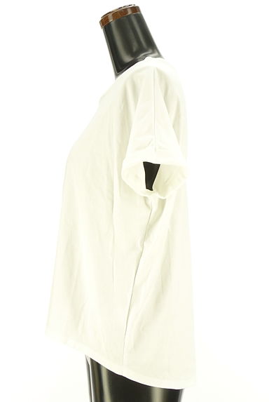 La boutique BonBon（ラブティックボンボン）の古着「ロールアップフレンチスリーブカットソー（カットソー・プルオーバー）」大画像３へ