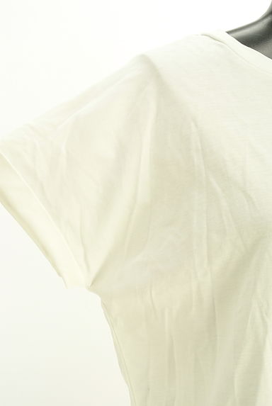 La boutique BonBon（ラブティックボンボン）の古着「ロールアップフレンチスリーブカットソー（カットソー・プルオーバー）」大画像４へ