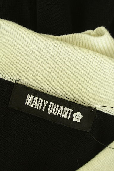 MARY QUANT（マリークワント）の古着「バイカラーポロシャツ（ニット）」大画像６へ