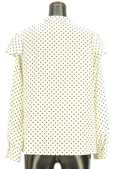 クリックで大画像表示 SHIPS(シップス)の古着「SHIPS any 肩フリルドットブラウス(ブラウス)」大画像2へ