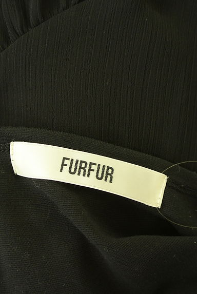 FURFUR（ファーファー）の古着「イレギュラーヘムシフォン切替ロングワンピース（ワンピース・チュニック）」大画像６へ