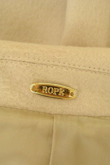 ROPE（ロペ）の古着「ベルト付きビッグカラーロングコート（コート）」大画像６へ