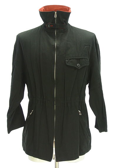 TAKEO KIKUCHI（タケオキクチ）の古着「ドロストミドル丈ジャケット（ブルゾン・スタジャン）」大画像１へ