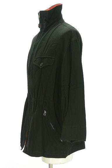 TAKEO KIKUCHI（タケオキクチ）の古着「ドロストミドル丈ジャケット（ブルゾン・スタジャン）」大画像３へ