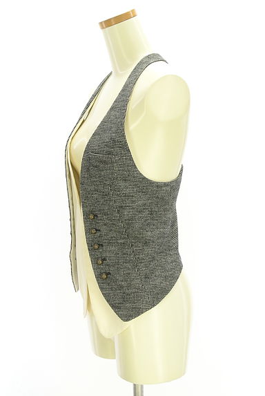 β（ベータ）の古着「コットン×ウールベスト（ベスト・ジレ）」大画像３へ