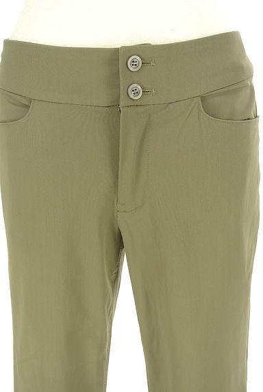 β（ベータ）の古着「ミモレ丈ストレッチパンツ（パンツ）」大画像４へ