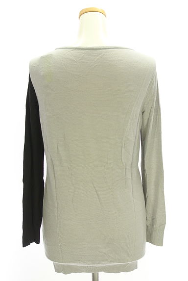 クリックで大画像表示 β(ベータ)の古着「配色ミドルニット(ニット)」大画像2へ