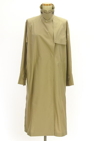 クリックで大画像表示 green label relaxing(グリーンレーベル リラクシング)の古着「ラグランロングコート(トレンチコート)」大画像1へ