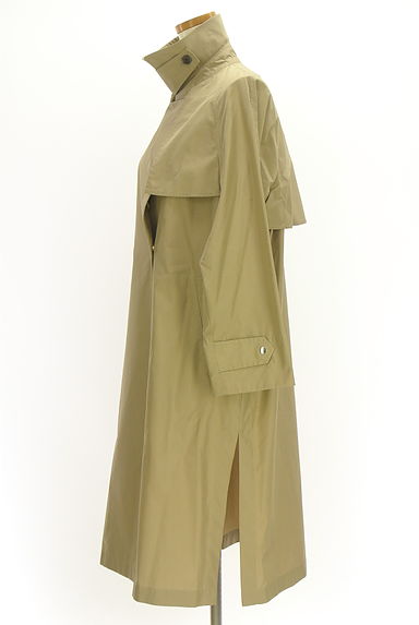 クリックで大画像表示 green label relaxing(グリーンレーベル リラクシング)の古着「ラグランロングコート(トレンチコート)」大画像3へ