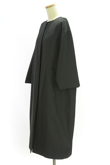 Mila Owen（ミラオーウェン）の古着「ノーカラーロングコート（コート）」大画像３へ