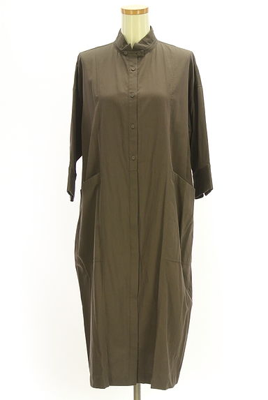 クリックで大画像表示 ADIEU TRISTESSE(アデュートリステス)の古着「LOISIR ロングシャツワンピース(ワンピース・チュニック)」大画像1へ
