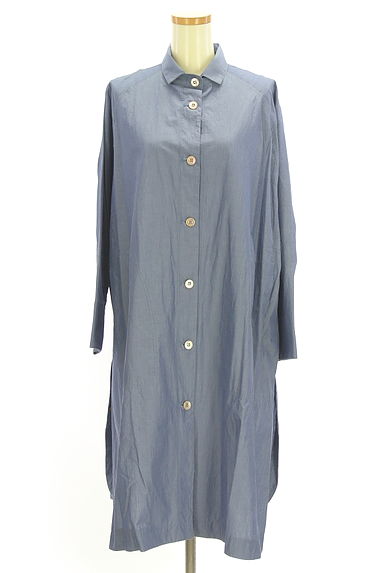 ADIEU TRISTESSE（アデュートリステス）の古着「LOISIR ロングシャツワンピース（コート）」大画像１へ