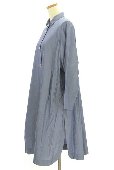 ADIEU TRISTESSE（アデュートリステス）の古着「LOISIR ロングシャツワンピース（コート）」大画像３へ
