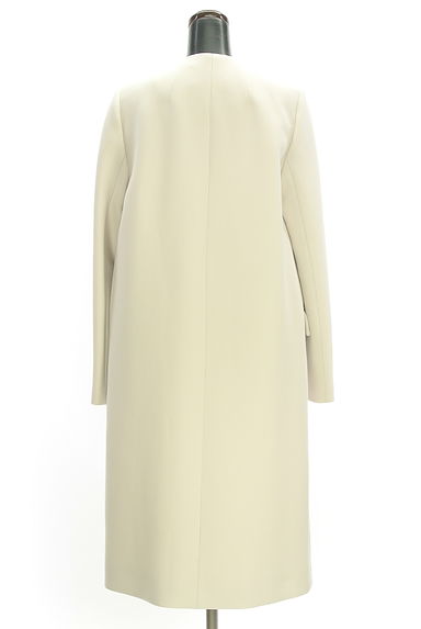 Pinky＆Dianne（ピンキー＆ダイアン）の古着「ノーカラーロングコート（コート）」大画像２へ