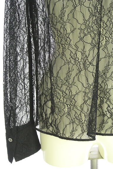 Pinky＆Dianne（ピンキー＆ダイアン）の古着「総レースブラウス（カットソー・プルオーバー）」大画像５へ