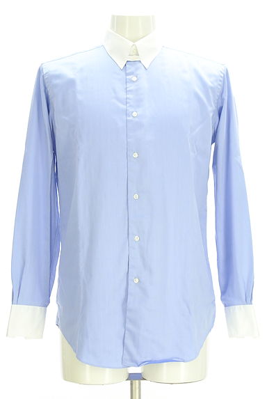 クリックで大画像表示 URBAN RESEARCH(アーバンリサーチ)の古着「ラウンドヘム光沢シャツ(カジュアルシャツ)」大画像1へ