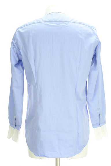 クリックで大画像表示 URBAN RESEARCH(アーバンリサーチ)の古着「ラウンドヘム光沢シャツ(カジュアルシャツ)」大画像2へ