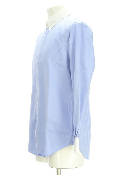 クリックで大画像表示 URBAN RESEARCH(アーバンリサーチ)の古着「ラウンドヘム光沢シャツ(カジュアルシャツ)」大画像3へ