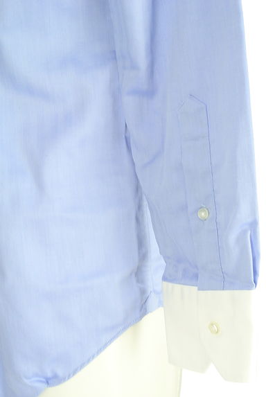 クリックで大画像表示 URBAN RESEARCH(アーバンリサーチ)の古着「ラウンドヘム光沢シャツ(カジュアルシャツ)」大画像5へ