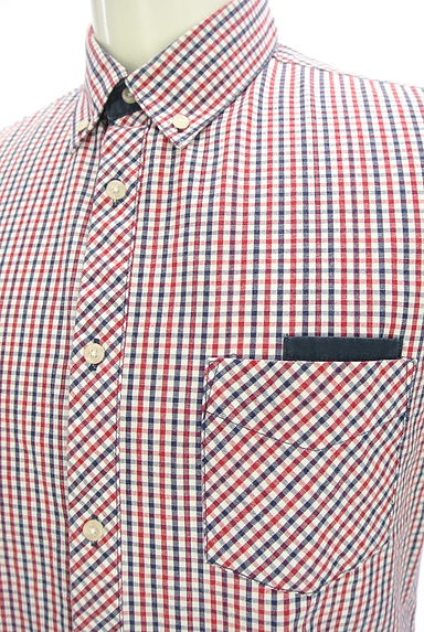 BEAMS Men's（ビームス　メンズ）の古着「BEAMS チェックシャツ（カジュアルシャツ）」大画像４へ