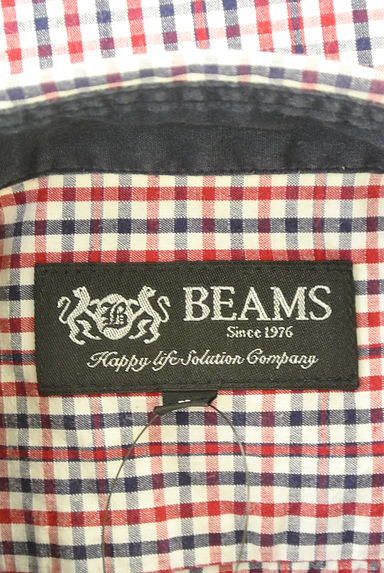 BEAMS Men's（ビームス　メンズ）の古着「BEAMS チェックシャツ（カジュアルシャツ）」大画像６へ