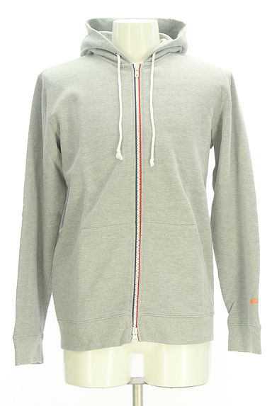 クリックで大画像表示 BEAMS Men's(ビームス メンズ)の古着「BEAMS トリコロールジップパーカー(スウェット・パーカー)」大画像1へ