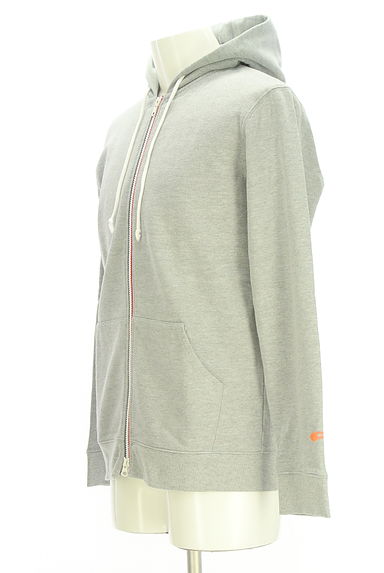 クリックで大画像表示 BEAMS Men's(ビームス メンズ)の古着「BEAMS トリコロールジップパーカー(スウェット・パーカー)」大画像3へ