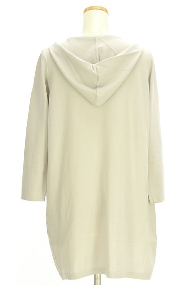 クリックで大画像表示 Tiaclasse(ティアクラッセ)の古着「七分袖フーディミドルカーディガン(カーディガン・ボレロ)」大画像2へ