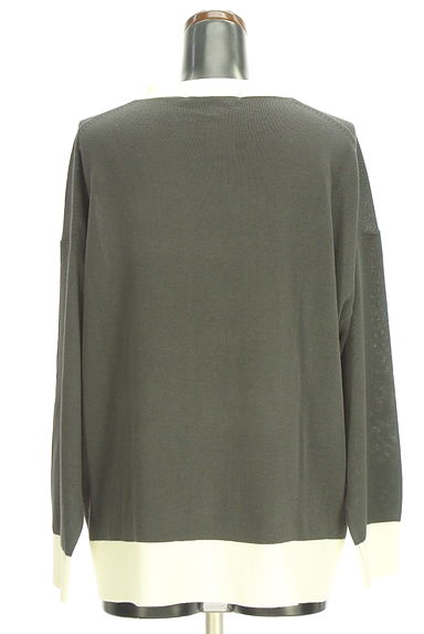 Te chichi（テチチ）の古着「Lugnoncure 配色ニットカーディガン（カーディガン・ボレロ）」大画像２へ