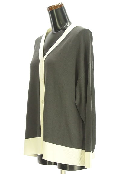 Te chichi（テチチ）の古着「Lugnoncure 配色ニットカーディガン（カーディガン・ボレロ）」大画像３へ