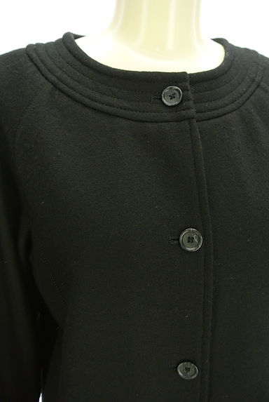 HUMAN WOMAN（ヒューマンウーマン）の古着「ノーカラーウールジャケット（ジャケット）」大画像４へ