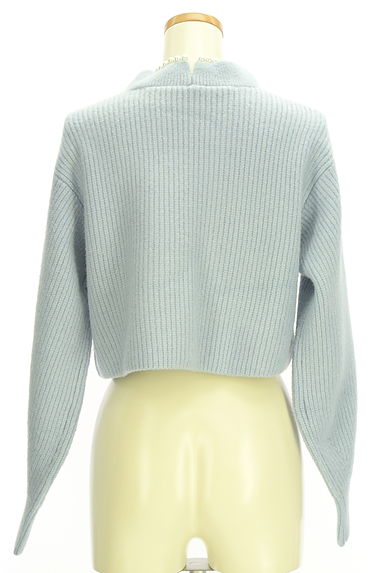 クリックで大画像表示 Apuweiser riche(アプワイザーリッシェ)の古着「パール付きモックネックニットトップス(セーター)」大画像2へ