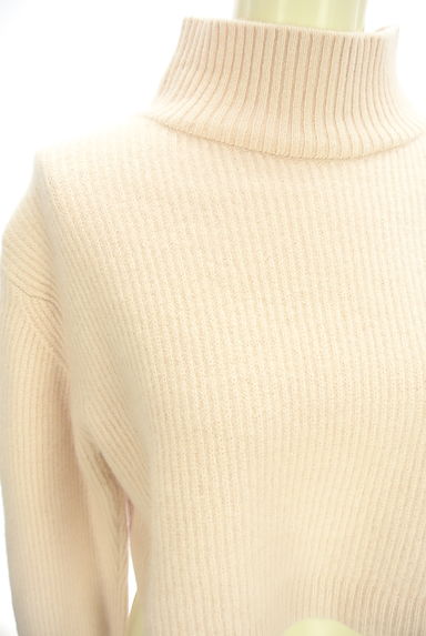 クリックで大画像表示 Apuweiser riche(アプワイザーリッシェ)の古着「ショート丈モックネックニットトップス(セーター)」大画像4へ