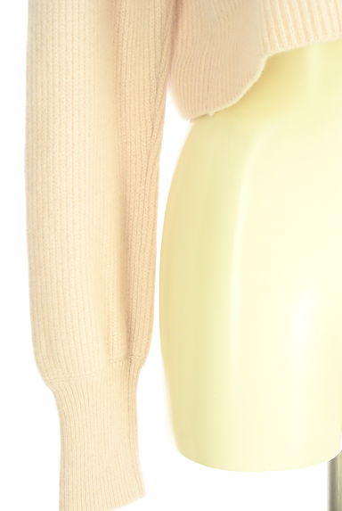 クリックで大画像表示 Apuweiser riche(アプワイザーリッシェ)の古着「ショート丈モックネックニットトップス(セーター)」大画像5へ