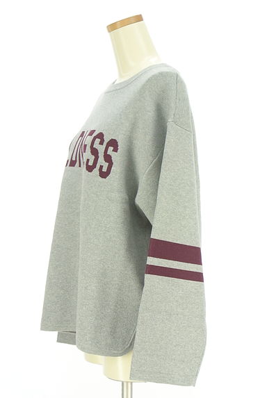 クリックで大画像表示 JOURNAL STANDARD(ジャーナルスタンダード)の古着「ロゴニットトップス(ニット)」大画像3へ