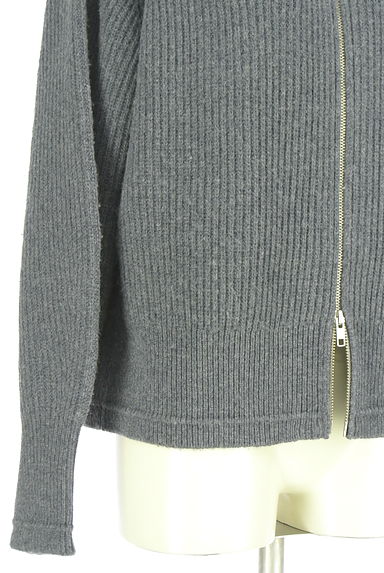 JOURNAL STANDARD（ジャーナルスタンダード）の古着「ジップアップニットカーディガン（カーディガン・ボレロ）」大画像５へ