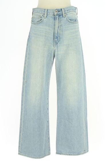 JOURNAL STANDARD（ジャーナルスタンダード）の古着「ワイドデニムパンツ（デニムパンツ）」大画像１へ