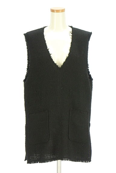 クリックで大画像表示 JOURNAL STANDARD(ジャーナルスタンダード)の古着「Vネックツイードベスト(ベスト・ジレ)」大画像1へ