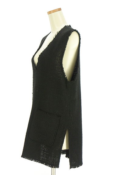 クリックで大画像表示 JOURNAL STANDARD(ジャーナルスタンダード)の古着「Vネックツイードベスト(ベスト・ジレ)」大画像3へ